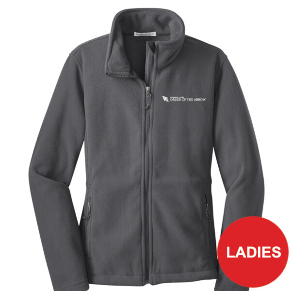 L217 - EMB - Ladies Fleece Jacket Thumbnail
